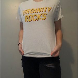Virginity rocks shirt